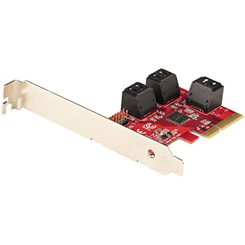 Offerta a tempo: StarTech Scheda PCIe SATA III 6 Porte 6Gbps, Non-RAID (6P6G-PCIE-SATA-CARD) - 18% da 90.02 € a 73.86 €