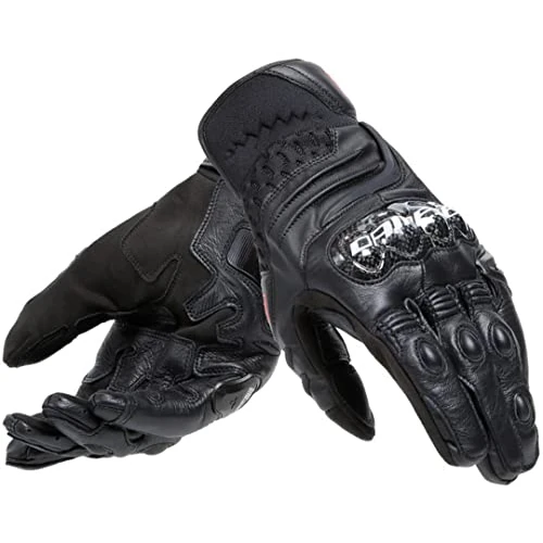 Offerta a tempo: Dainese - Carbon 4 Short Gloves, Guanti Moto Corti in Pelle, con Protezioni delle Nocche in Carbonio, Uomo, Nero/Nero, XL - 5% da 100.00 € a 95.00 €