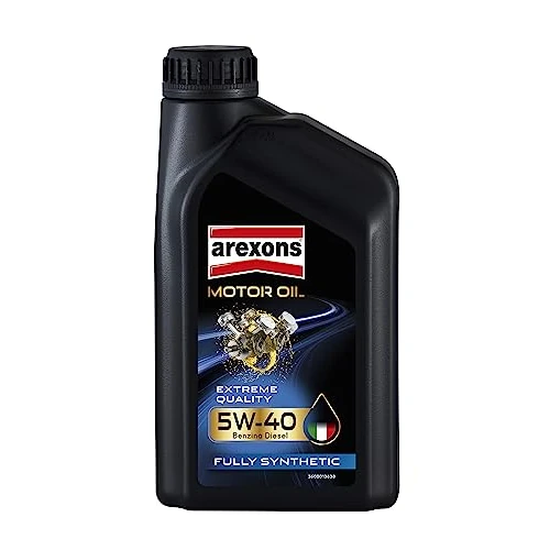 Offerta a tempo: AREXONS Olio Motore 5W-40 1L Sintetico, Riduce i Consumi, Adatto a Motori DPF e TWC, Olio Motore Universale Benzina e Diesel - 8% da 11.80 € a 10.90 €