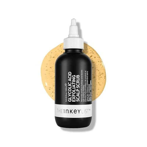 Zeitlich begrenztes Angebot: The INKEY List Kopfhautpeeling mit 7% Glykolsäure, 150 ml, entfernt Produktrückstände und Haarwuchs, parfümfrei, für alle Haartypen geeignet von 13.95 € auf 10.78 € (23% Rabatt)