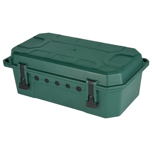 Offerta a tempo: Electraline 300180 Scatola di Protezione Stagna IP54 XL vuota, Organizzatore Cavi 5 uscite per cavi (da 7,5 mm a 12,4 mm), Possibilità di fissaggio a parete, Dimensioni 390x228x138 mm, Verde - 0.00% da 35.27 € a 35.27 €