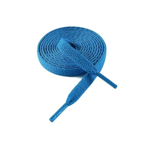 Limited-time offer: VSUDO 90cm Length Flat Sky Blue Trainers Shoelace, 8mm Wide Sky Blue Shoe Laces for Sneaker, Premium Trainer Shoe Strings, Replacements Athletic Sport Shoelaces for Women or Men (1Pair-Sky Blue-090cm) from 4.09 £ to 4.09 £ (save 0.00%)