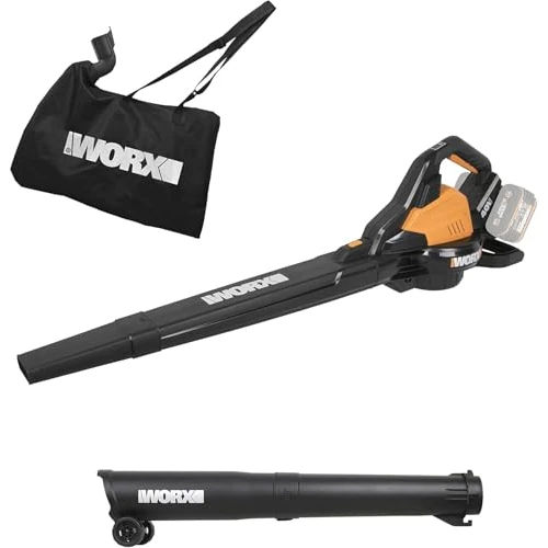 Zeitlich begrenztes Angebot: WORX WG583E.9 Akku-Laubbläser/Laubsauger 40V(2x20V), 575 m³/h Blasleistung von 119.69 € auf 112.99 € (6% Rabatt)