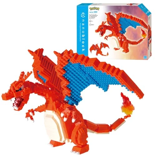 Tijdelijke aanbieding: nanoblock - Pokémon - Charizard Deluxe Edition, Pokémon-serie bouwpakket van 25.97 € naar 25.97 € (0.00% korting)
