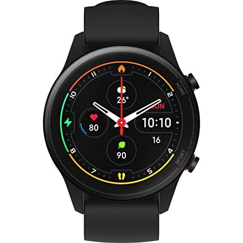 Xiaomi Mi Watch 1,39 inch AMOLED-scherm, meting van het zuurstofgehalte in het bloed, gevolgd door 100+ oefeningen, kleur zwart (gereviseerd)