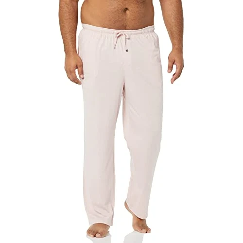 Limited-time offer: Amazon Essentials Men's Cotton Knit Pyjama Trouser, Pale Pink, 3XL from 9.60 £ to 9.60 £ (save 0.00%)