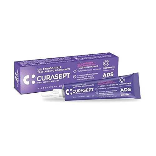 Curasept ADS - Traitement régénérant gel parodontal 0,5 %, 30 ml