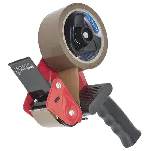 Limited-time offer: RAPESCO 1683 Germ-Savvy Antibacterial 960 Packing Tape Dispenser with 1 Brown Packing Tape from 8.49 £ to 8.49 £ (save 0.00%)