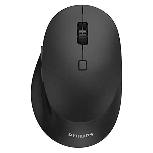 Tijdelijke aanbieding: Philips Draadloze muis SPK7507B - Draadloze verbinding met 2,4 GHz, 6 toetsen, instelbare optische sensor (800-3200 dpi) van 16.99 € naar 16.99 € (0.00% korting)