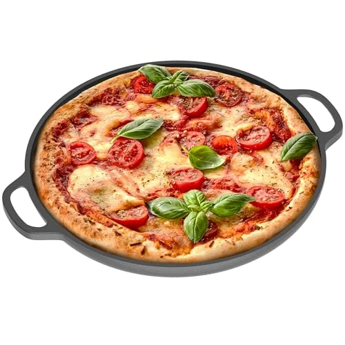 Zeitlich begrenztes Angebot: Chef Pomodoro Gusseisen-Grillpfanne, Rund, 30 cm von 27.99 € auf 27.99 € (0.00% Rabatt)