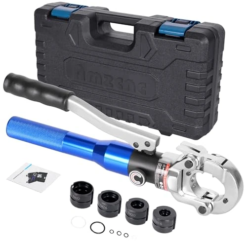 Offre limitée : AMZCNC - Pince à sertir professionnelle - Profil TH 16, 20, 26, 32 - Pour tube composite avec raccords du profil TH - Inserts de mâchoires TH16, TH20, TH26, TH32 avec de 116.00 € à 116.00 € (0.00% de remise)