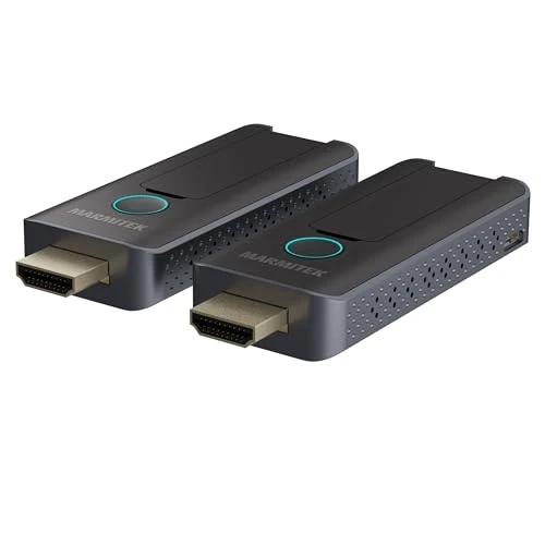 Zeitlich begrenztes Angebot: Marmitek Stream S1 Pro - Wireless HDMI Extender 1080p Full HD USB-C Laptop | Drahtloser HDMI Sender Empfänger für Präsentationen, Plug & Play ohne WLAN/Software, USB-C, 20 m und geringe Latenz von 219.99 € auf 219.99 € (0.00% 