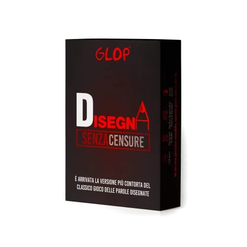Oferta limitada: Glop Disegna - Giochi da Tavolo Adulti - La Versione più Contorta e Divertente del Classico Gioco Delle Parole Disegnate - Senso dell'umorismo Perverso e Senza Censure - Giochi di società de 19.99 EUR a 19.99 EUR (ahorro 0%)