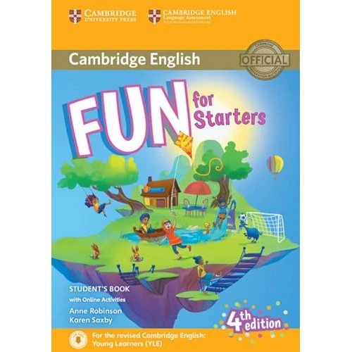 Offerta a tempo: Fun for Starters. Student's Book with Home Fun Booklet and online activities. 4th Edition - 11% da 22.24 € a 19.90 €