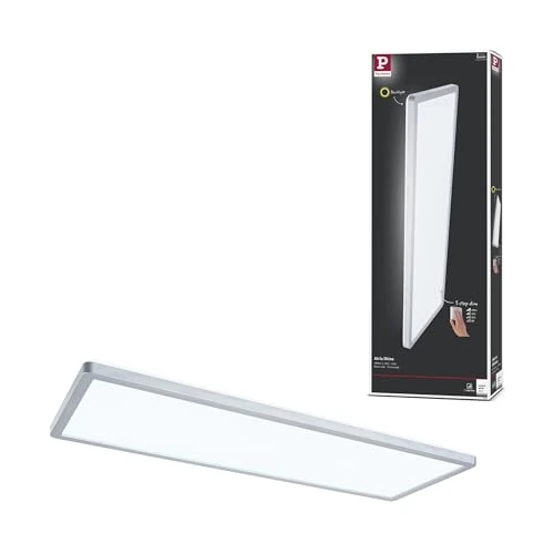 Offerta a tempo: Paulmann 71010 Pannello LED Atria Shine 580x200 mm 3-Step-Dim angolare incl. 1x22 W dimmerabile bianco luce naturale cromo opaco plastica 4000 K - 0.00% da 65.28 € a 65.28 €