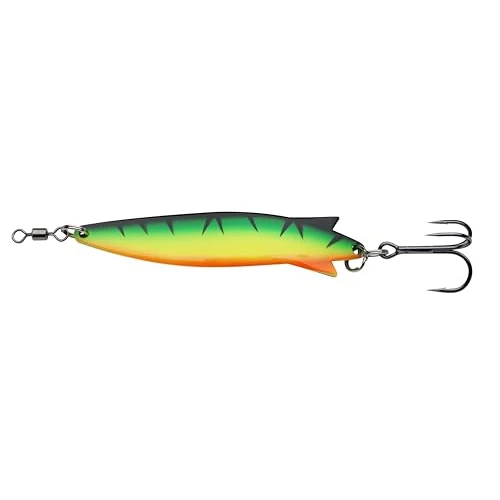 Abu Garcia Toby Spoon Fishing Lure | Legendary Predator Spoon for Freshwater & Saltwater | Irresistible Action for Pike, Trout, Salmon, Perch & More | Versatile Spinning Bait | Blue Flash, 7.5cm