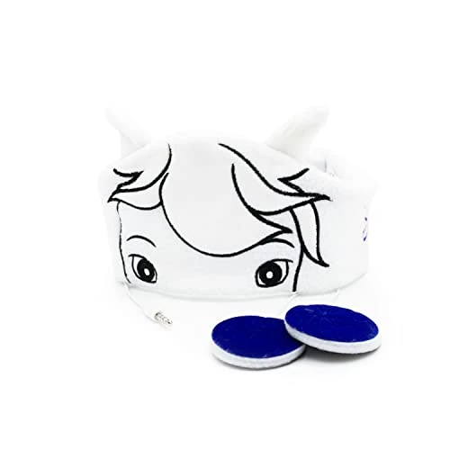 Offerta a tempo: Bibi&Tina Cuffie con fascia per dormire maschera per bambini con Sabrina l'eroe dei cartoni animati - Morbido pile senza pressione sulle orecchie, Limitazione del volume, Ideale per i viaggi (Bianco) - 42% da 9.52 € a 5.49 €