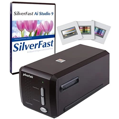 Zeitlich begrenztes Angebot: Plustek OpticFilm 8300i Ai Film Diascanner - Ai Studio 9 + Erweiterte IT8 | 35mm Film- & Diascanner. Bundle SilverFast Ai Studio 9 + QuickScan Plus, inkl. Erweiterte IT8-Kalibrierungstarget (3 Dias) von 559.00 € auf 559.00 € (