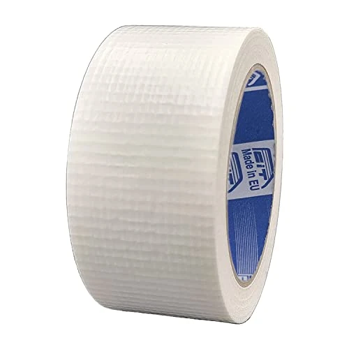Oferta limitada: ACIT Cinta americana blanca universal perfecta para reparaciones, bricolaje, aislante 50 mm x 25 metros de 9.84 € a 9.84 € (ahorro 0.00%)