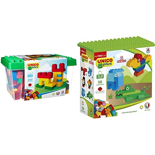 Offerta a tempo: UnicoCostruzione Base-Cesta 250Pz 8525 & - Set 6 Animali Didattici — 3% da 51,30 € a 49,64 €