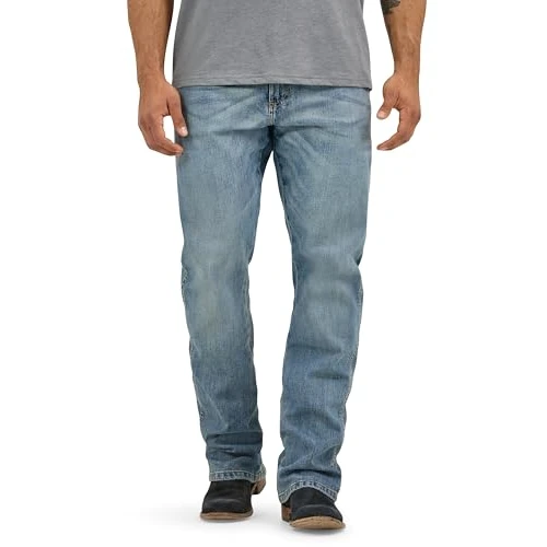 Offerta a tempo: Wrangler Men's Retro Relaxed Fit Boot Cut Jean, Greeley, 38W x 32L - 0.00% da 70.06 € a 70.06 €