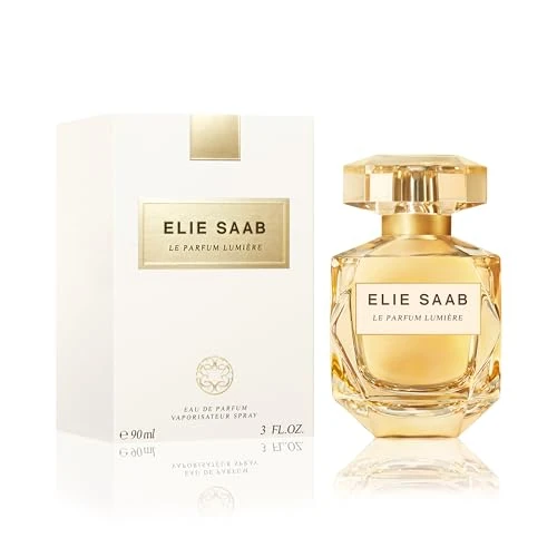 Begrenztes Angebot: Elie Saab Le Parfum Lumière 90 ml – Eau de Parfum für Frauen – Blumiger Holziger Duft – Umwerfende Noten von Ylang Ylang, Jasmin und Amberholz – Transparentes Glasflakon von 58.10 EUR auf 58.10 EUR (Rabatt 0%)