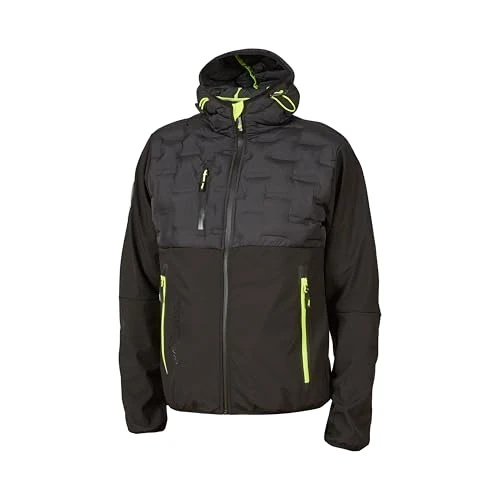 U-Power 94221 Hybrid-Jacke Spock, Schwarz/Gelb, L