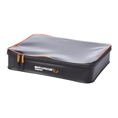 Savage Gear WPMP Lurebag - Bolsa Impermeable para señuelos de Pesca, Almacenamiento Duradero,Caja de Almacenamiento Multiusos para Aparejos de Pesca, Ideal para Pescadores al Aire Libre Mediana