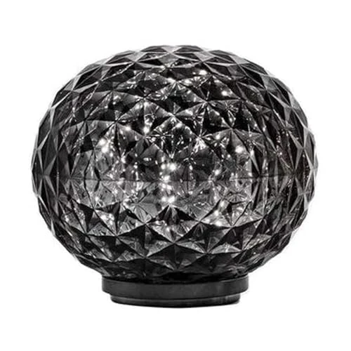 Offerta a tempo: Kartell Mini Planet, Lampada da Tavolo a batteria, Fumé, Ø 16 cm - 20% da 262.00 € a 210.47 €