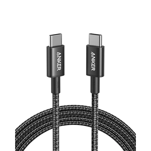 Limitiertes Angebot: Anker USB C Kabel, Ladekabel USB C, USB C auf USB C Kabel für iPhone 17 16 15 Serie Samsung Galaxy S24 S23 S22 MacBook Pro Air iPad Pro Air Pixel Switch LG und mehr von 9.99 EUR auf 6.49 EUR (Spare 35%)