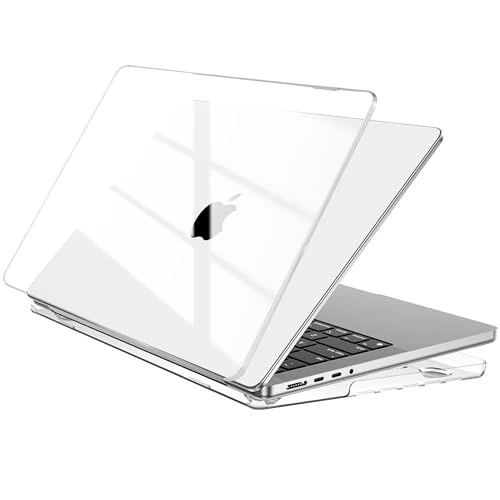 Begrenztes Angebot: EooCoo Kompatibel mit MacBook Pro 14 Hülle M5 A3434 M4 A3112 A3185 A3401 M3 A2992 A2918 M2 A2779 M1 A2442 Pro/Max 2025-2021, Glatt Transparent Hartschale Schutzhülle Case Cover, Kristall Klar von 11.99 EUR auf 9.35 EUR (Rabatt 22%)