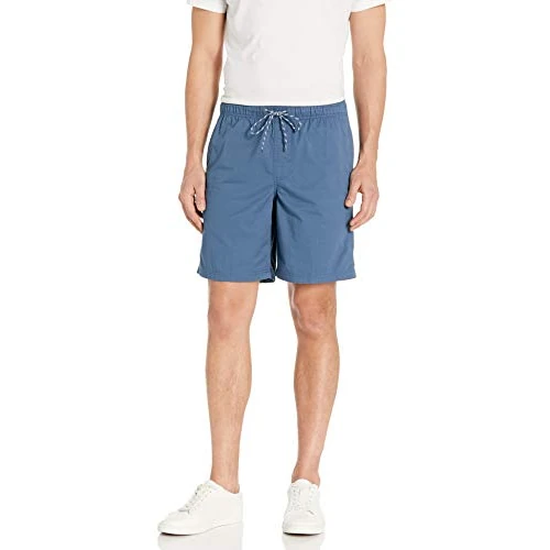 Amazon Essentials Short de Marche avec Cordon de Serrage, Entrejambe de 20cm, Coupe Décontractée (Disponible en Grandes Tailles) Homme, Bleu Profond, XXL Grande taille
