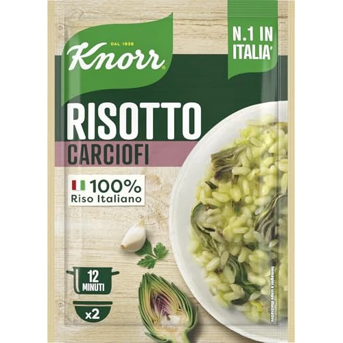 Offerta a tempo: Knorr Risotto con Carciofi, Risotto Pronto con Ingredienti Naturali — 14% da 2,09 € a 1,79 €