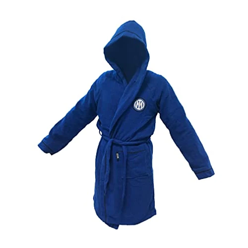 Offre limitée : Inter Accappatoio In Microspugna Peignoir en micro-éponge Mixte enfant de 44.80 EUR à 44.80 EUR (remise 0%)