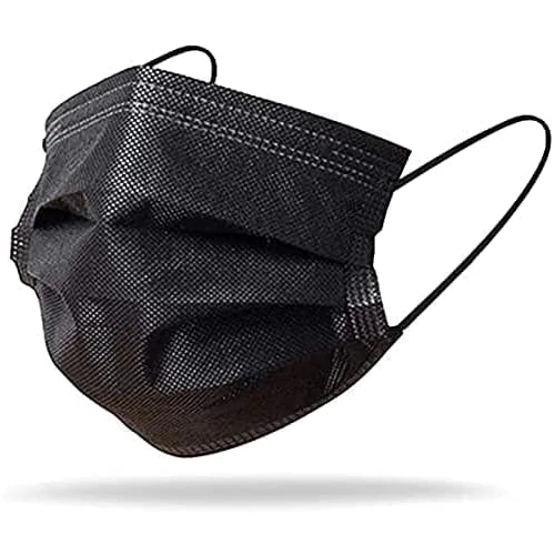 parsafety 50 Pezzi Mascherine Chirurgiche per Uso Medico, Certificate CE Tipo IIR La Normativa europea EN 14683, Mascherina 3 Strati con Elastici, Maschera Protettiva Viso Mascherina