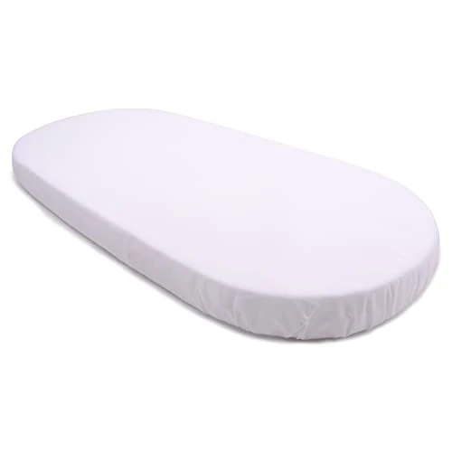 Limited offer: PEKITAS 100% Cotton 500 Thread Count Fitted Sheet 75 x 33 cm 72 x 33 cm Adjustable for Baby Carrycot/Pushchair for Boys and Girls with Elastic Band Fits Julius Zöllner, Träumeland from 11.96 EUR to 11.96 EUR (save 0%)