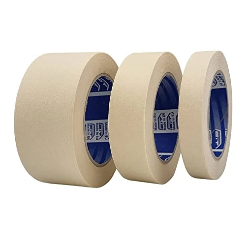 ACIT Kit 3 schildertape 19 mm + 30 mm + 50 mm, papiertape, Afplakband Breed, Rollen Afplakband