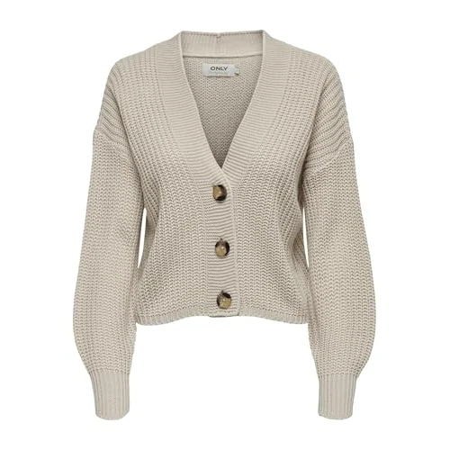 Offre limitée : ONLY Cardigan ONLCAROL Cardigan Pumice Stone s Pumice Stone s de 29.99 € à 17.10 € (43% de remise)