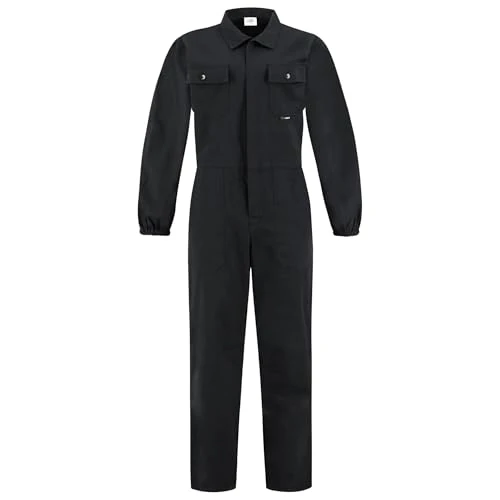Oferta limitada: BWOLF ANAX Mono de trabajo para hombre, 100 % algodón, con 5 bolsillos, Negro , XL de 31.99 € a 31.99 € (ahorro 0.00%)
