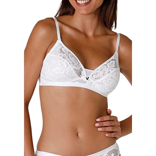 Limited-time offer: Lovable Women's Anniversary Lace Underwired Bra, White, 36D from 30.83 £ to 30.83 £ (save 0.00%)