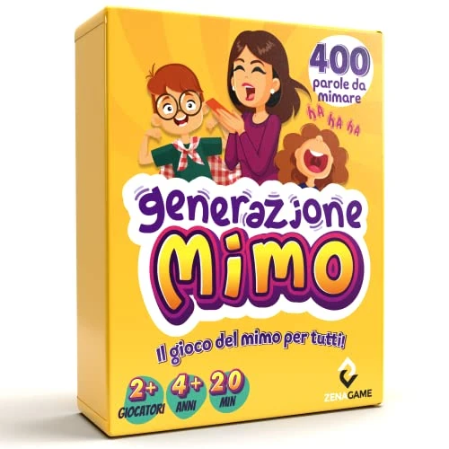 Limitiertes Angebot: ZENAGAME Generazione Mimo Giochi da Tavolo - Gioco di Mimo - Giochi per Bambini e Adulti - Giochi in Scatola von 14.99 EUR auf 14.99 EUR (Spare 0%)