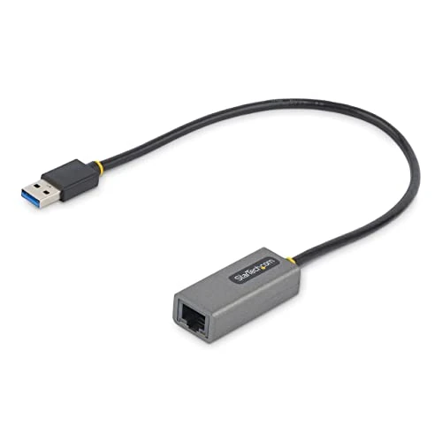 Offre limitée : StarTech.com USB 3.0 to Gigabit Ethernet Network Adapter - 10/100/1000, W128270383 (Network Adapter - 10/100/1000 Mbps, USB to Rj45, USB 3.0 to LAN Adapter, USB 3.0 Ethernet Adapter (Gbe), 11In) de 38.39 € à 34.80 € (9% de remise)