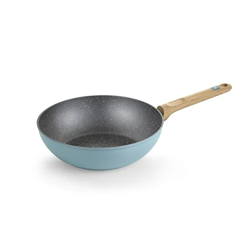 Zeitlich begrenztes Angebot: BRA Nordik | Wok 28 cm, geschmiedetes Aluminium mit Antihaftbeschichtung, für alle Herdarten einschließlich Induktion geeignet von 41.00 € auf 26.59 € (35% Rabatt)
