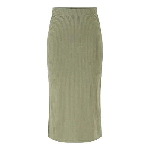 Offre limitee: PIECES PCKYLIE MW MIDI Noos Jupe pour Femme Deep Lichen Green, M de 19.99 EUR a 16.99 EUR (economie 15%)