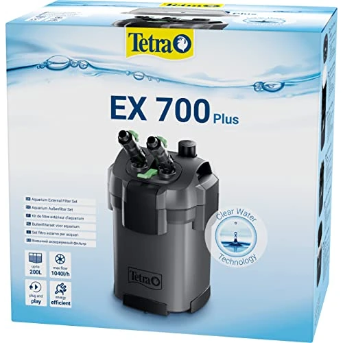 Zeitlich begrenztes Angebot: Tetra Aquarium Außenfilter EX 700 Plus - leistungsstarker Filter für Aquarien bis 200 L, schafft kristallklares fischgerechtes Wasser von 69.99 € auf 69.99 € (0.00% Rabatt)