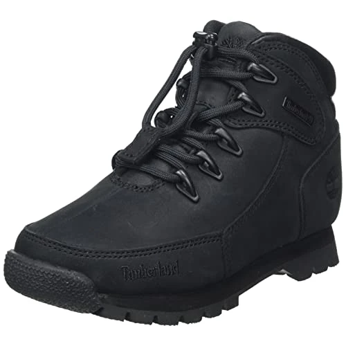 Tijdelijke aanbieding: Timberland Unisex Kids Euro Rock (peuter) Chukka/Mid, zwart, 22 EU van 65.35 € naar 65.35 € (0.00% korting)