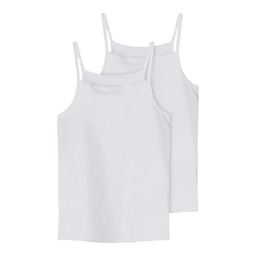 Offerta a tempo: NAME IT Nkfstrap Top 2p Noos Mutande, Bianco, 134 Bambine e Ragazze - 53% da 13.99 € a 6.58 €