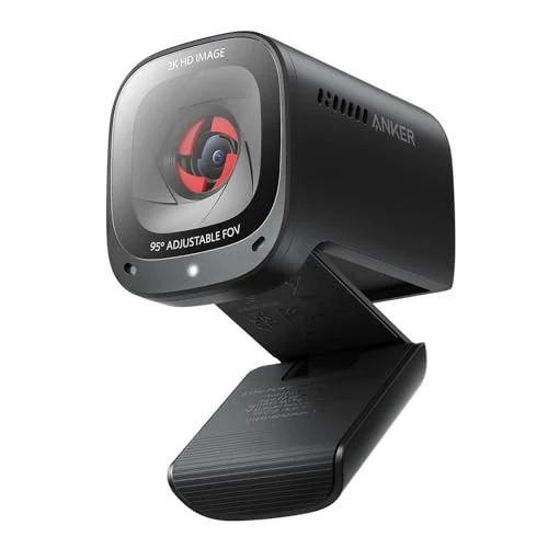 Limited-time offer: Anker PowerConf C200 2K Webcam for PC, Computer Camera with AI-Noise Canceling Microphones, Stereo Mics, Adjustable Field of View, Low-Light Correction, Built-In Privacy Cover from 59.99 £ to 46.99 £ (save 22%)