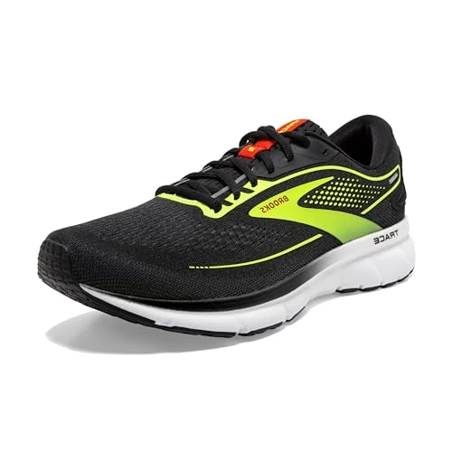 Brooks Trace 2, Sneaker Uomo, Black/Primer Grey/Nightlife, 40.5 EU