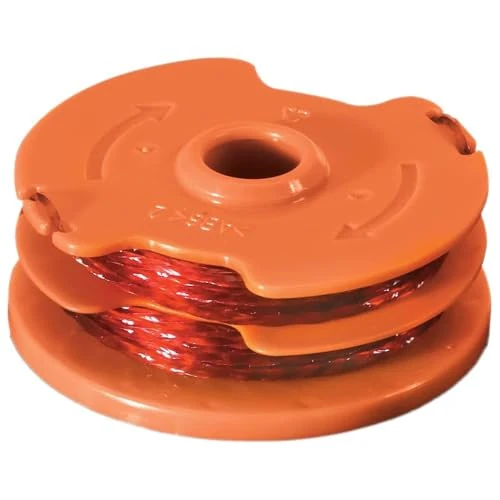 Offerta a tempo: WORX WA0007 Filo per decespugliatore Worx WG118E & WG119E – Filo di ricambio resistente con bobina di 2 x 5 m di lunghezza e 1,65 mm di diametro, arancione - 18% da 14.99 € a 12.34 €